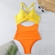 thumbnail image 3 of Traje de Baño de Bikini de Mujer Nuevo Sexy Tamaño Grande Tira sin Cintura Traje de Baño sin Espalda, Cobertura Moderada para las Mujeres, 3 of 8