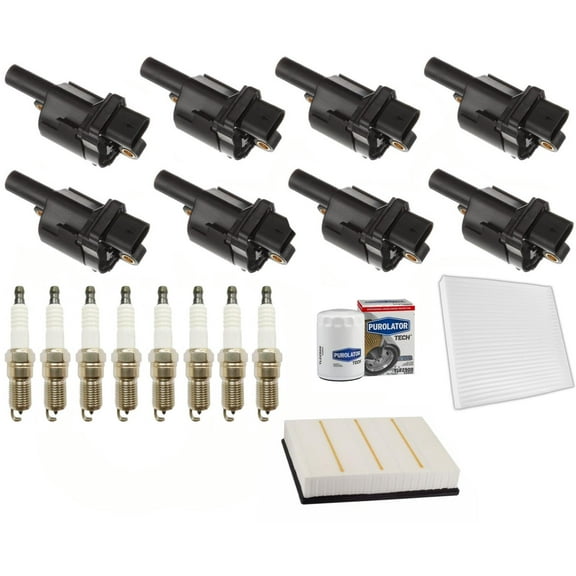 Tune Up Kit Ignition Coils & Spark Plugs For 2017-2021 Cadillac Escalade 6.2L