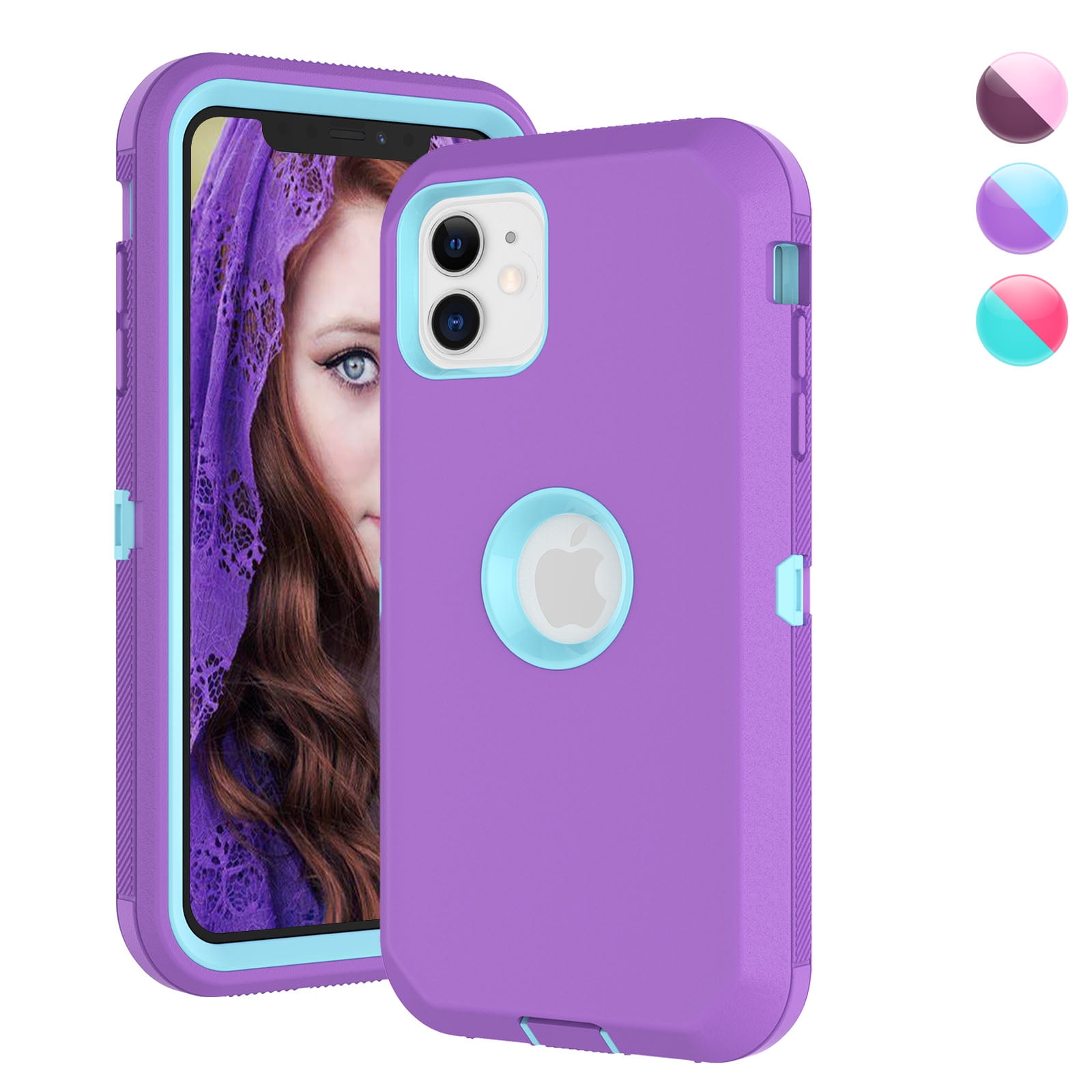 Njjex Iphone 11 Cases Sturdy Phone Case For Iphone 11 61 Full Body Shockproof Protection 5999