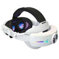 thumbnail image 1 of VR Head Strap for Meta Quest 3 Sponge Headwear RGB Charging Headset Built-In 8000MAh Batteries VR Ac, 1 of 5