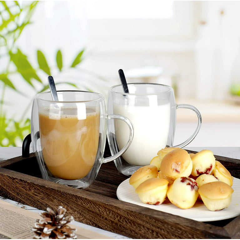 New Heat-resistant Double Wall Glass Cup Beer Espresso Coffee Cup