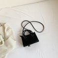 thumbnail image 4 of Bolsa bandolera para mujer Bolsas de mano con cremallera informales Ligero para regalo (Negro) Tmvgtek Para Estrenar, 4 of 9