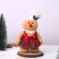 thumbnail image 4 of Muñeco grande de hombre de jengibre, muñecos navideños de felpa, adornos para árbol de Navidad, regalo de Año Nuevo para niños, adornos navideños para el hogar 2023, 4 of 4