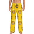 thumbnail image 1 of Custom Manga Garfields Cartoon Anime Cat Pattern Pajama Pants Men‘s Sleepwear Lounge Sleep Bottoms Stretch with Pockets, 1 of 7