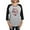 Heather/Black, variant on CafePress - Self Love Club Heart Long Sleeve T Shirt - Womens Baseball Tee