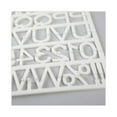 thumbnail image 2 of MasterVision White Plastic Set of Letters, Numbers & Symbols, Uppercase, 1" Dia., 2 of 6