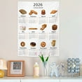 thumbnail image 6 of Wall Hanging Tapestries 2026 Calendar Wall Hanging Cloth Background Photo Props Calendar Tapestry Home Decor, 6 of 7