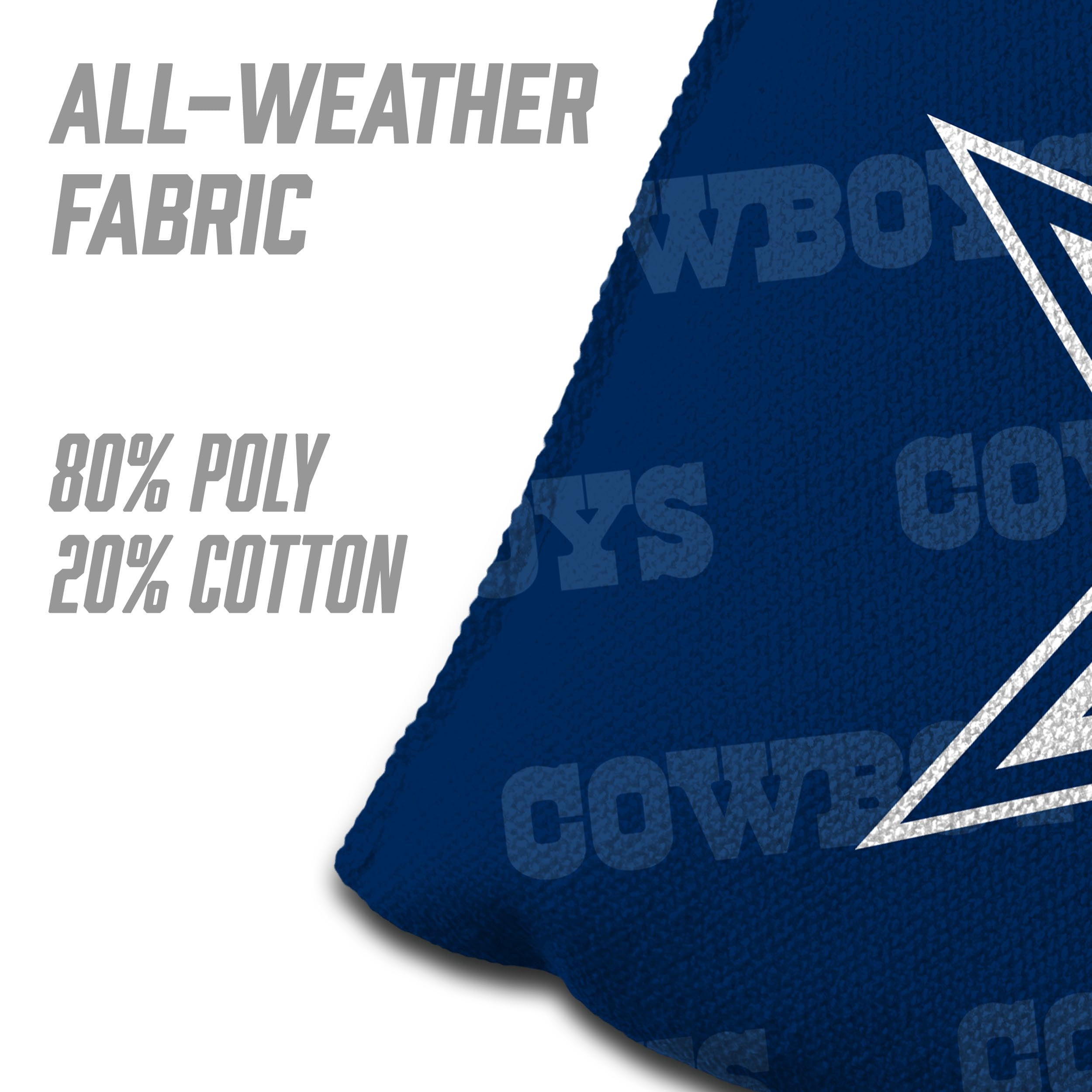 NFL Dallas Cowboys Cornhole Bags - 4PK - Blue
