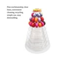 thumbnail image 3 of relayinert Cake Display Stand Party Banquet Dessert Displaying Holder Holding Rack Rounded Stable Multi-tier Serving Rack 6 layer 2, 3 of 6