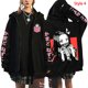 thumbnail image 3 of Sudadera con capucha de Kamado Nezuko para mujer, Jersey informal con cremallera y personalidad, abrigo de calle, sudadera de Anime de moda, otoño e invierno, nuevo, 3 of 5
