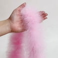 thumbnail image 6 of Pink Marabou Feather Boa,Topboutique Faux Boa Feather, Feathers Garland Boas for Christmas Wedding Party Decoration and DIY Crafts Scarf, 6 of 6