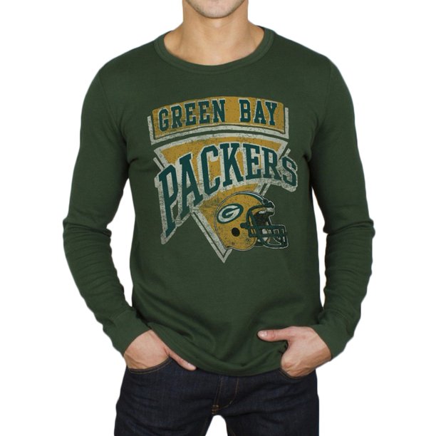 green bay packers thermal shirt