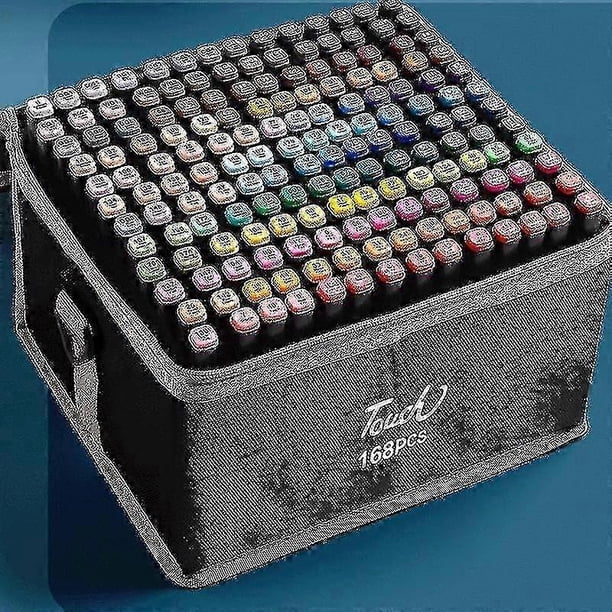 2026 24 168 Color Double Headed Art Marker Pen Set For Draw Sketching Oily Based Markers Graffiti School