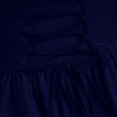 thumbnail image 5 of Robe Patchwork en Chiffon pour Femmes Style Rétro Couleur Unie Manches Trompette Longue Robe de Jeu de Rôle Longueur Vintage Médiévale Robe Gothic pour Femmes (Taille : 3TG), 5 of 5