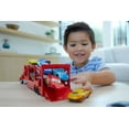 thumbnail image 3 of Disney Pixar Cars Mack Hauler Truck with Ramp, 13-inch Toy Transporter with Storage for 12 Cars, 3 of 7