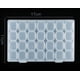 thumbnail image 2 of Caja organizadora de joyas con rejilla transparente para almacenamiento compacto, 2 of 3