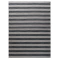 thumbnail image 2 of Rugsotic Carpets Hand Woven Flat Weave Kilim Wool Eco-Friendly 9'x12' Area Rugs Rectangle Cream Silver Contemporary Modern Design Low Pile Indoor Handmade Rug for Living Room, Bedroom D00107, 2 of 5