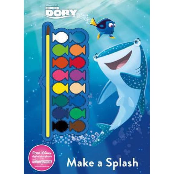 Pre-Owned Disney Pixar Finding Dory Paint Palette Book (Paperback) 1474838634 9781474838634