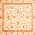 thumbnail image 1 of Ahgly Company Indoor Square Oriental Orange Traditional Area Rugs, 4' Square, 1 of 4