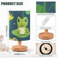 thumbnail image 3 of Cute Frogs Bedside Table Lamp LED Warm Lights with USB Charging Port Retro Cylinder Desk Lamps, 3 of 7