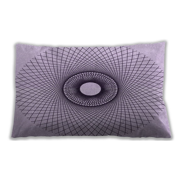 Ahgly Company Outdoor Rectangular Contemporary Lumbar Throw Pillow, 13 inch by 19 inch