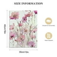 thumbnail image 2 of Nawypu  Pink Flower Wall Art Bedroom 3 Piece Romantic Floral Wildflower Plants Nature Scenery Canvas Watercolour Paintings, Red Bloom Pictures for Teen Girl Room Living Room,, 2 of 5