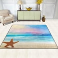 thumbnail image 3 of Coolnut Starfish on Colorful Background 80 x 58 inches Lightweight Soft Area Rug Mat Indoor Floor Rugs Home Decoration for Kids Room Living Room, 3 of 6
