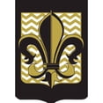 thumbnail image 3 of Jozie B 556 Fleur De Lis Flag with Gold Chevron, Large, 3 of 3