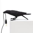 thumbnail image 1 of Lámpara de pared de pájaro , resina moderna italiana, luz blanca y negra para dormitorio, mesita de noche, decoración de habitación, Led, mesa, asiento negro Kuyhfg Bienvenido a Kuyhfg, 1 of 3
