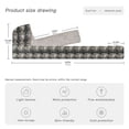 thumbnail image 5 of BZSMCE Warm Fleece Hood Scarf Wrap Snow Leopard Gaze Pattern, 5 of 7