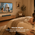 thumbnail image 3 of ULTIMEA 5.1CH Dolby Atmos Sound Bar for Smart TV, Surround Sound System with 5.25" Wireless Subwoofer, Home Theater Sound System, TV Soundbar, 2 Surround Speakers, App Control, Poseidon R5T, 3 of 17
