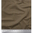 thumbnail image 1 of Soimoi Black Poly Georgette Fabric Brush Stroke Abstract Print Fabric by Yard 42 Inch Wide, 1 of 3