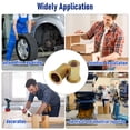 thumbnail image 2 of 860pcs Rivet Nut Kit, SAE UNC Rivet Nuts Assortment Carbon Steel Flat Head Rivnut Threaded Insert Nut Including 6#-32, 8#-32, 10#, 2 of 6