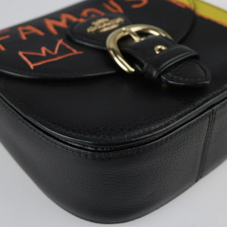 Pre-Owned COACH coach Basquiat collaboration shoulder bag Pre-Owned COACH coach Basquiat collaboration shoulder bag
