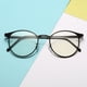 thumbnail image 3 of Gafas para hombres y mujeres Gafas de metal anti-luz azul que cambian de color Gafas retro Un espejo de doble uso, 3 of 5