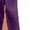 Purple, variant on Summer Capri Pants for Women High Waist Workout Yoga Pants Tummy Control Lightweight Side Slit Joggers Pants