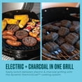 thumbnail image 6 of Charbroil Bistro Pro™ Electric Grill & Griddle + Charcoal Mode, Black, 6 of 12