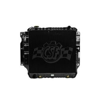 CSF 2578 Radiator, Factory Finish Brass Tank Fits select: 1997-2004 JEEP WRANGLER / TJ, 1989-1995 JEEP WRANGLER / YJ