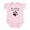 Petal Pink, variant on CafePress - My Siblings Have Paws Body Suit - Baby Light Bodysuit, Size Newborn - 24 Months