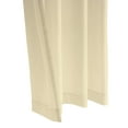 thumbnail image 4 of Whitney Insulated Energy-Saving Sheer Curtain 50" x 72" in Ivory, 4 of 6