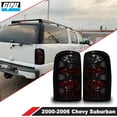 thumbnail image 3 of Halogen Black/Smoke Lens Tail Lights Pair Set for 2000-2006 Chevrolet Suburban/Tahoe and GMC Yukon, 3 of 9