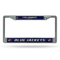 thumbnail image 1 of 212 Main FC9710 Columbus Blue Jackets Chrome License Plate Frame, 1 of 1