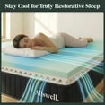 thumbnail image 4 of Allswell 4” Memory Foam Mattress Topper Infused with Cooling Diamond Gel, Twin, 4 of 10