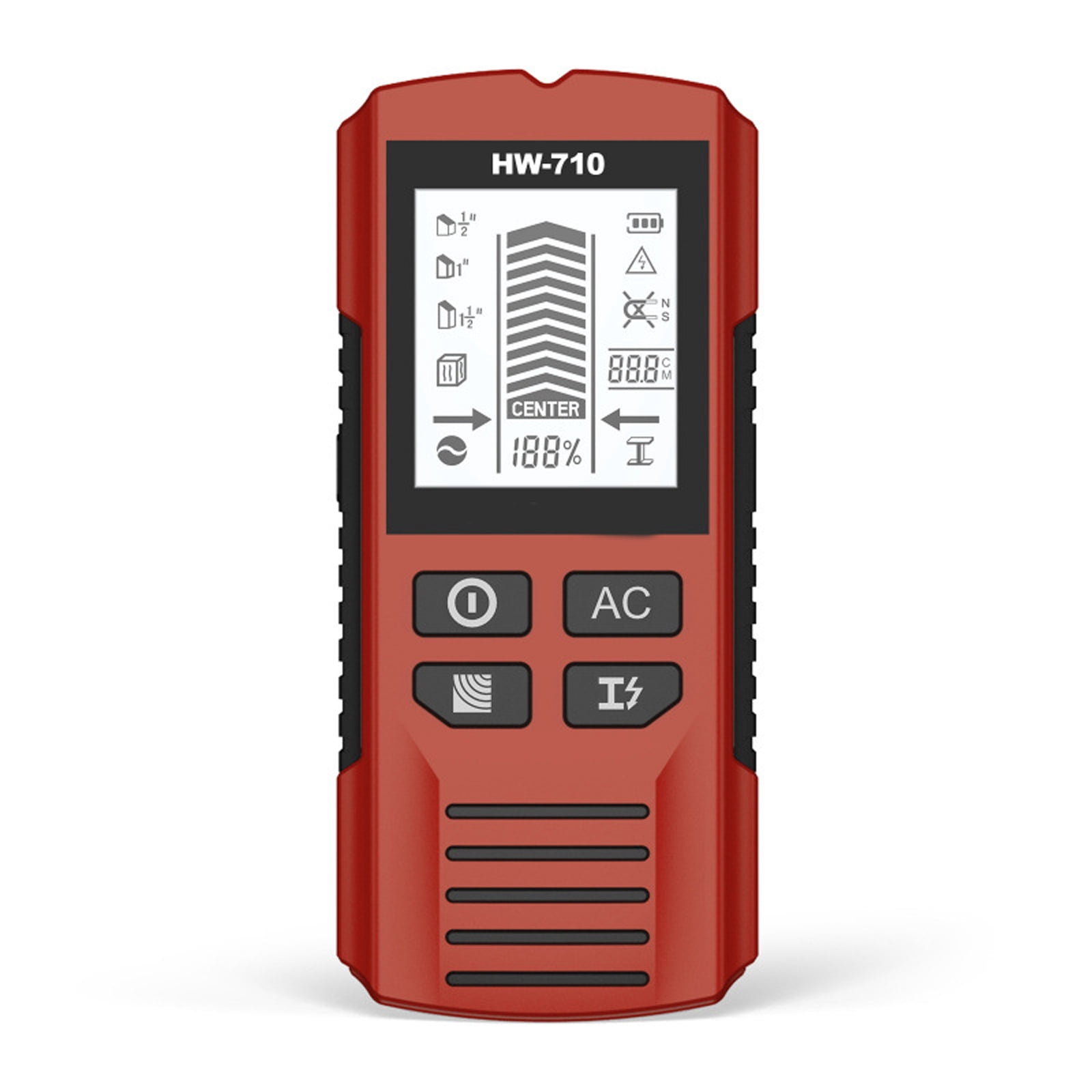 Lightweight ABS Construction Handheld Detectors Identifies Metals Live Wire And Wooden Studs In Wall Multifunctional