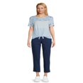 thumbnail image 2 of CHOK Women‘s Stretch Pull On Pants with Pockets  29” Inseam for Regular  Sizes XS-XXL, 2 of 5