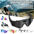 thumbnail image 2 of Smart Camera Glasses, Outdoor Sports HD Recording Video, Cycling Action Sunglasses, 32G ROM Wearable Audio take a Picture Wireless Photography Shooting VCR, 2 of 8
