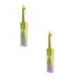 thumbnail image 1 of Oleegame 2 Pcs Coupe-Frites de Pommes de Terre 2 en 1 Soie l'Acier Inoxydable Coupe-Oignons Verts Hachés Coupe-Oignons Verts Déchiquetage Ménager Trancheur Alimentaire Multifonction Gadget Vert, 1 of 7