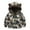 Camouflage, variant on Odeerbi 1-5Y Toddler Boys Girls Fleece Lined Sherpa Winter Coat Flower Print Plush Cute Winter Thick Casual Keep Warm Hooded Coat Jacket Baby Clothes Camouflage