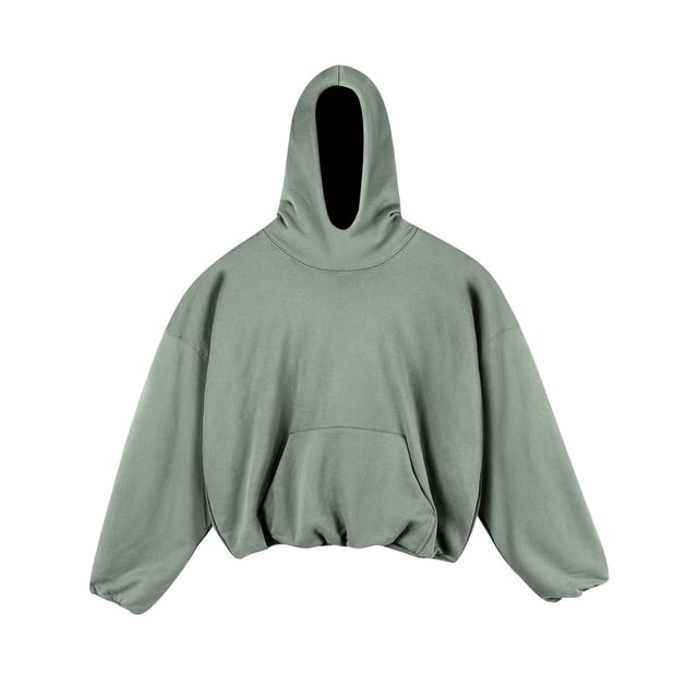 Sudadera con capucha para hombre, lisa, de manga larga, polar, de ancho corto, doble capa, estilo urbano occidental, sudadera con capucha, blusa de poliéster para hombre
