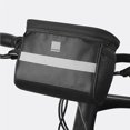thumbnail image 2 of Advancent Bolsa de manillar de bicicleta de 2L Bolsa de tubo impermeable Paquete de contenedor de marco delantero de bicicleta negra Ciclismo, 2 of 6